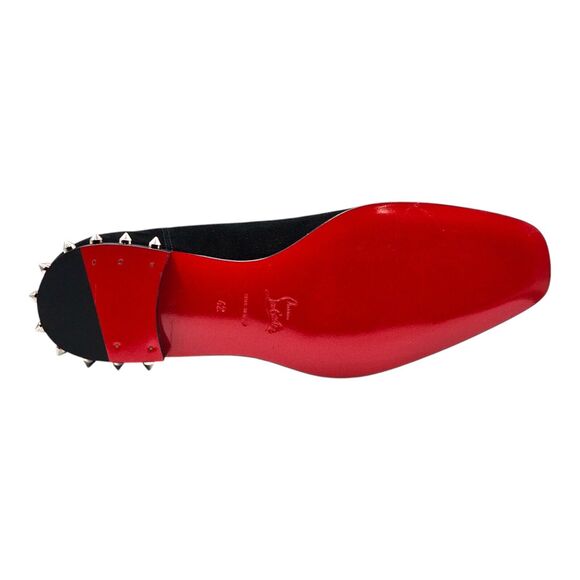 Christian Louboutin So Roadie Flat Suede Boots – Black – EU 42 / US 9 $1195 - Picture 7 of 8